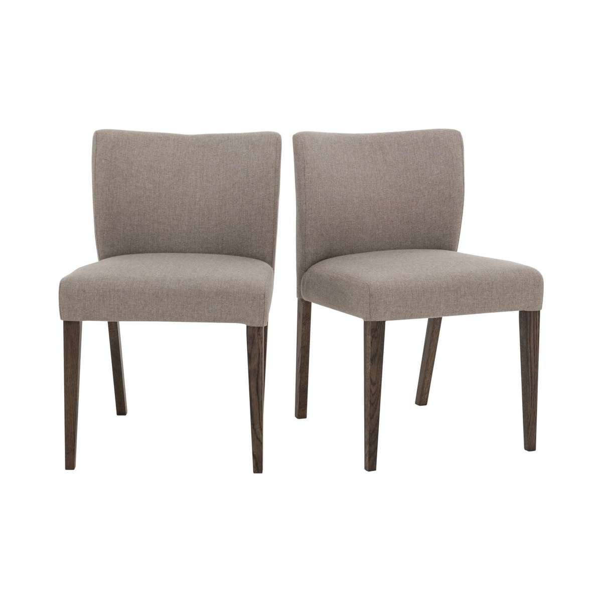 Havana Pair of Fabric Dining Chairs – image 2
