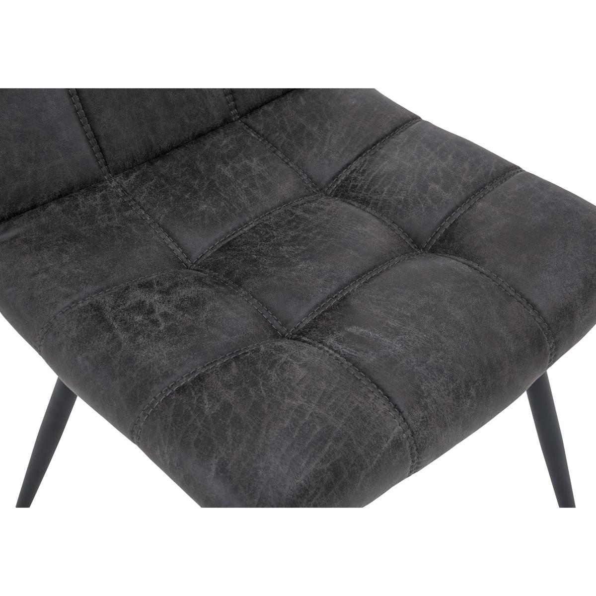 Walker Pair of Dining Chairs - Grey – image 5