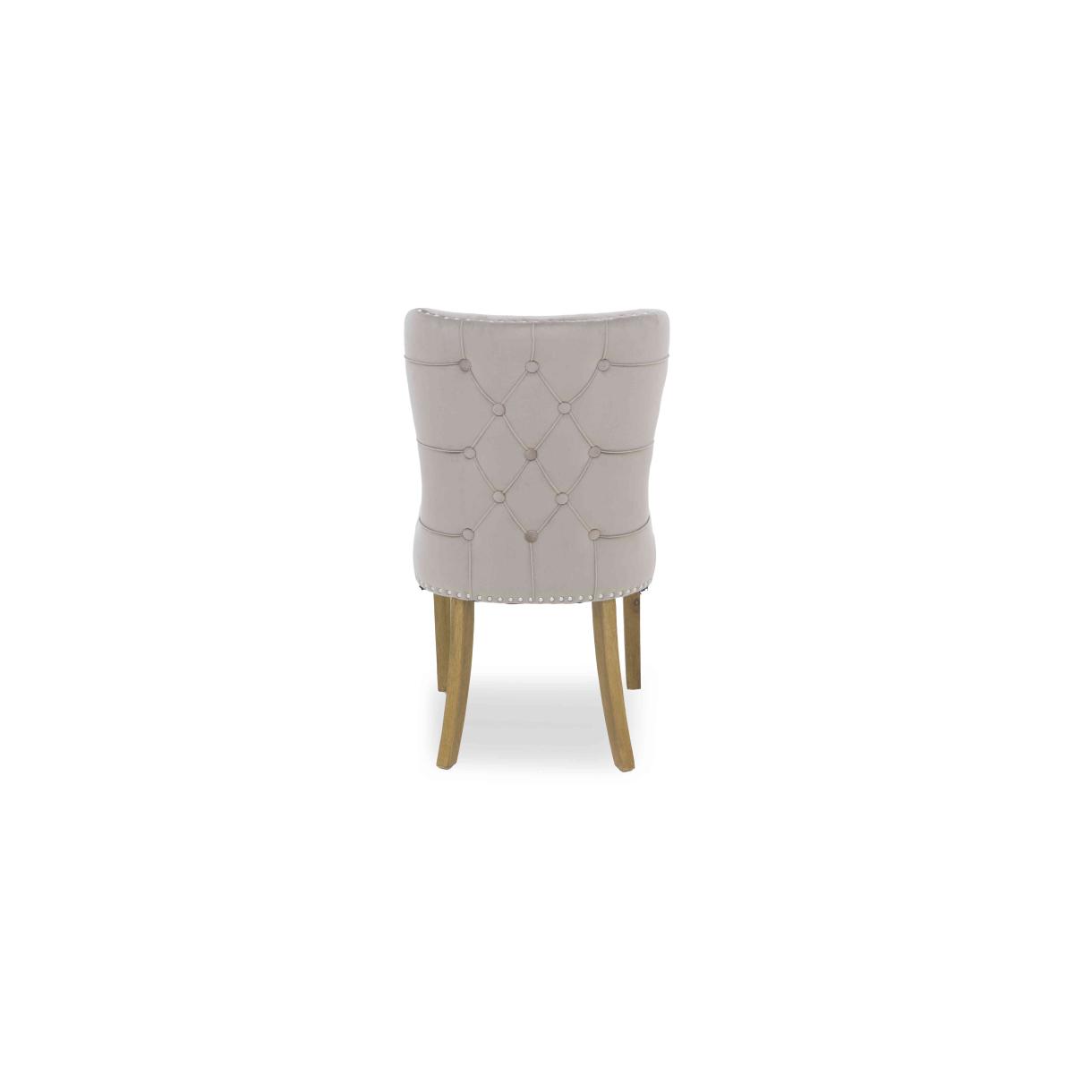 Kiara Set of 6 Luxe Fabric Dining Chairs – image 6