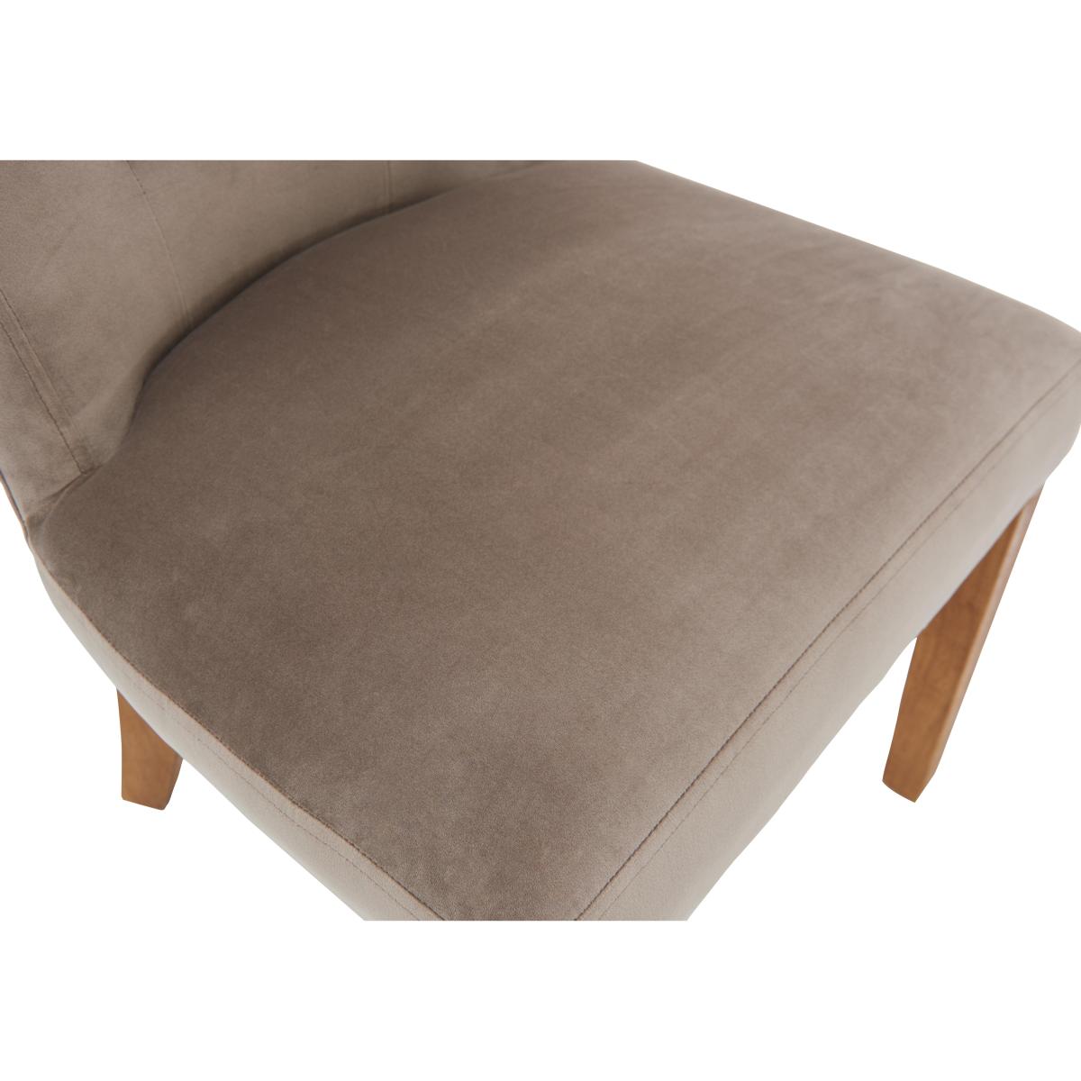 Chennai Set of 4 Upholstered Dining Chairs - Grey – image 4