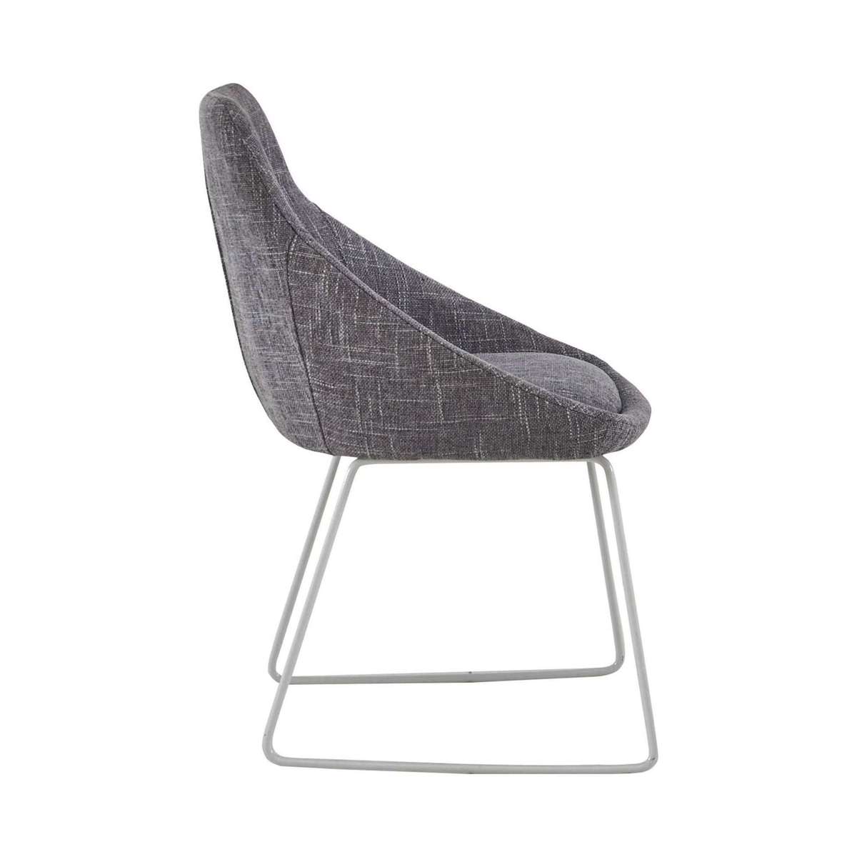 Jakob Pair of Upholstered Dining Chairs – image 3
