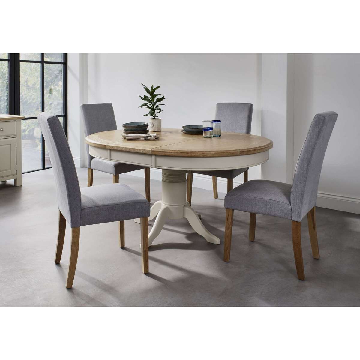 Angeles Pair of Fabric Chairs – image 4
