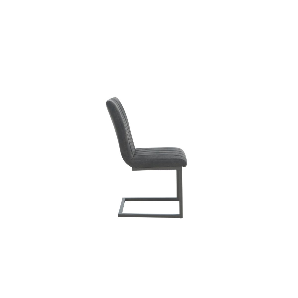 Moon Set of 4 Cantilever Dining Chairs – image 7