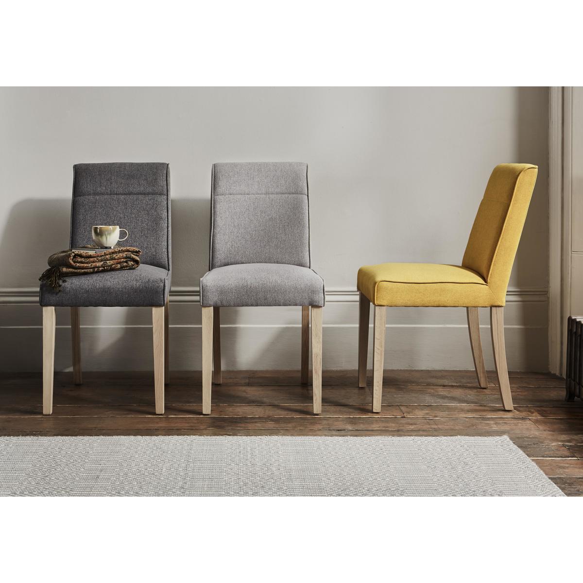 Hammersmith Pair of Dining Chairs - Grey – image 3