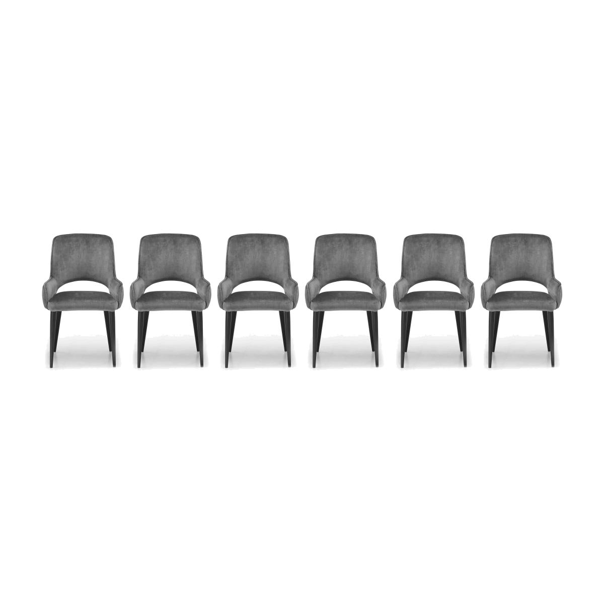 Basque Set of 6 Dining Chairs – image 1