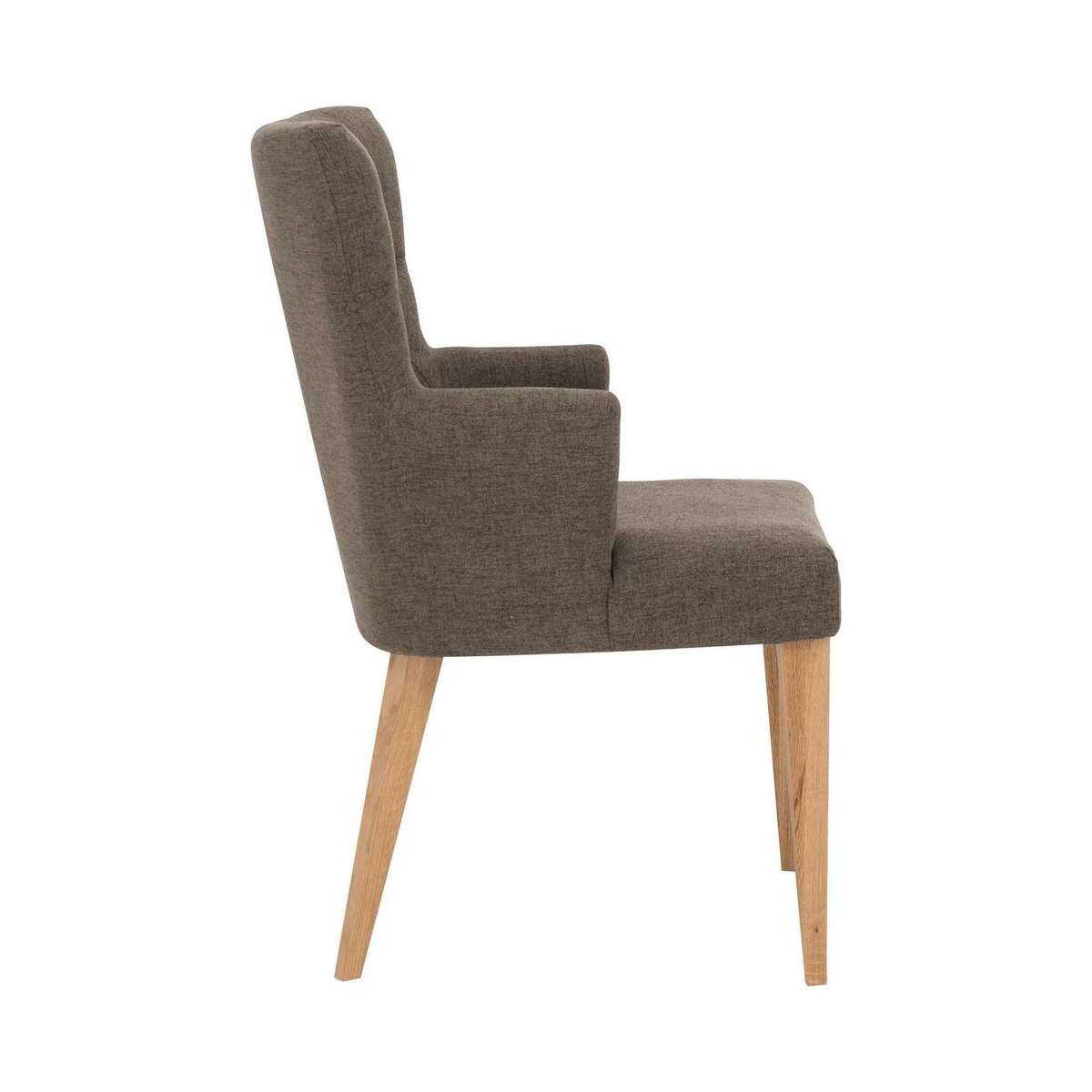 Dorset Pair of Fabric Dining Armchairs – image 3