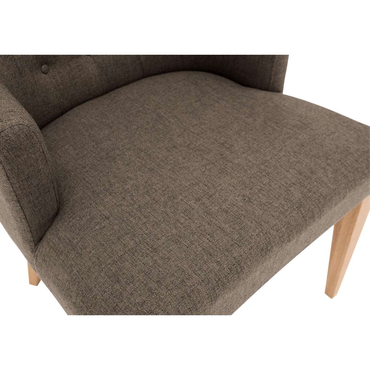 Dorset Pair of Fabric Dining Armchairs – image 5