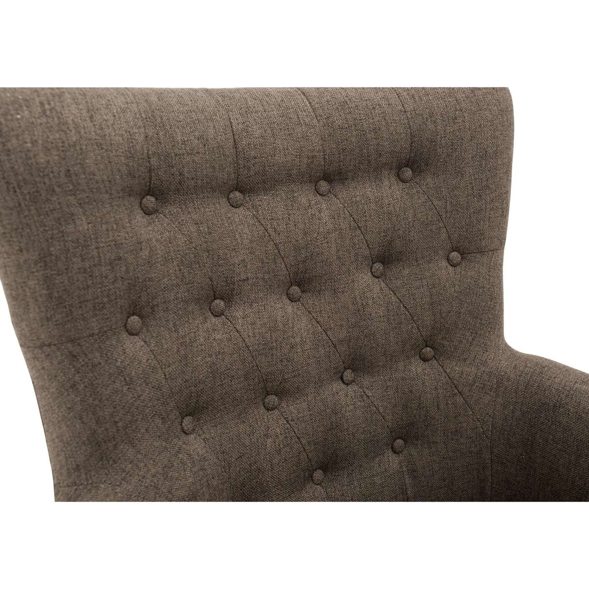 Dorset Pair of Fabric Dining Armchairs – image 6