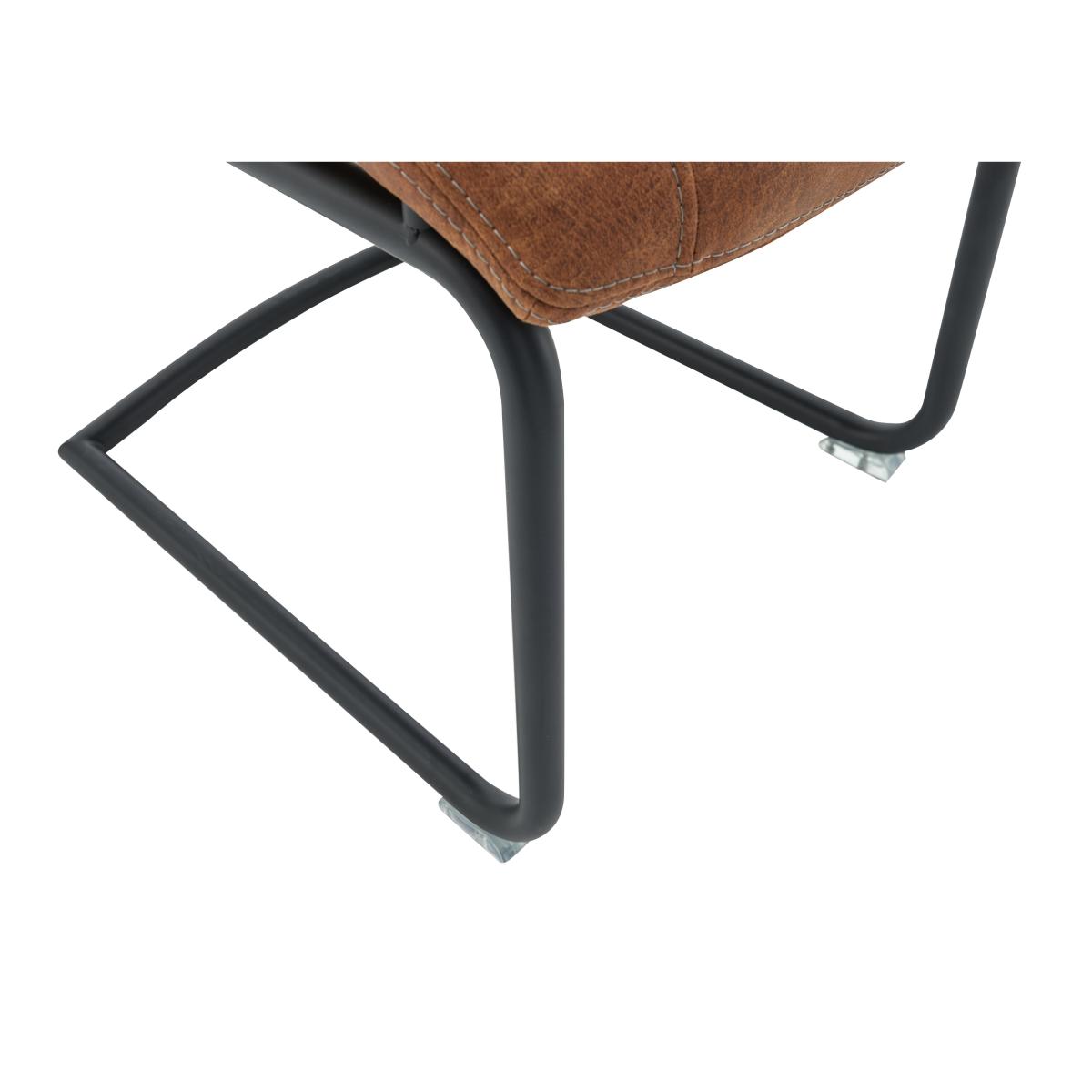 Habufa - Baltimore Set of 6 Dining Chairs - Anthracite – image 5