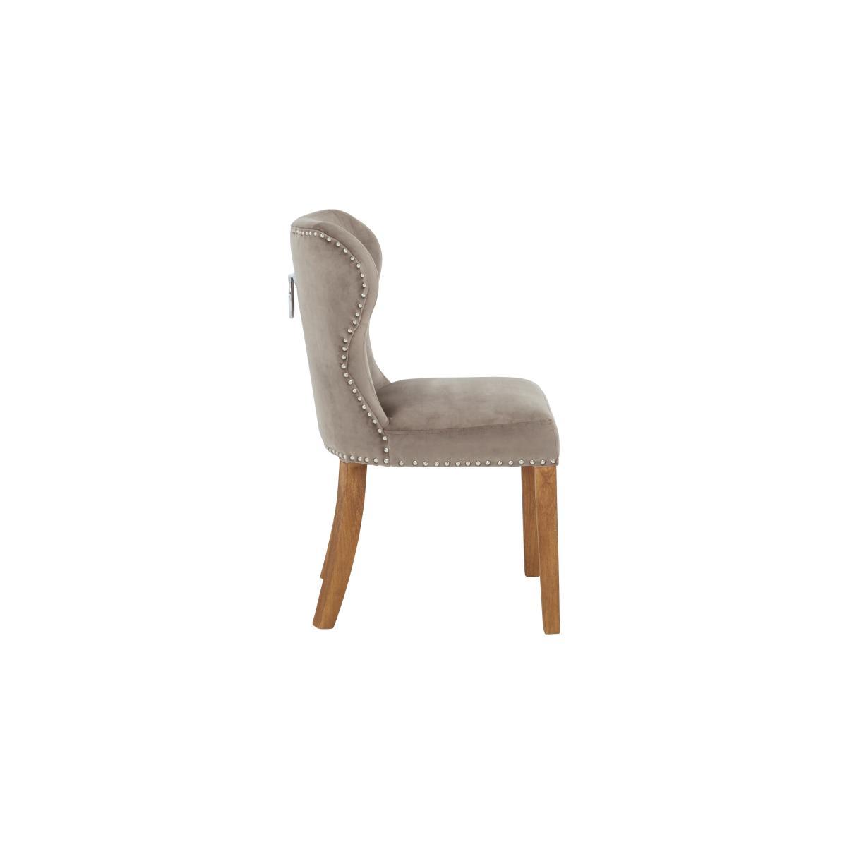 Chennai Upholstered Dining Chair - Brown – image 7