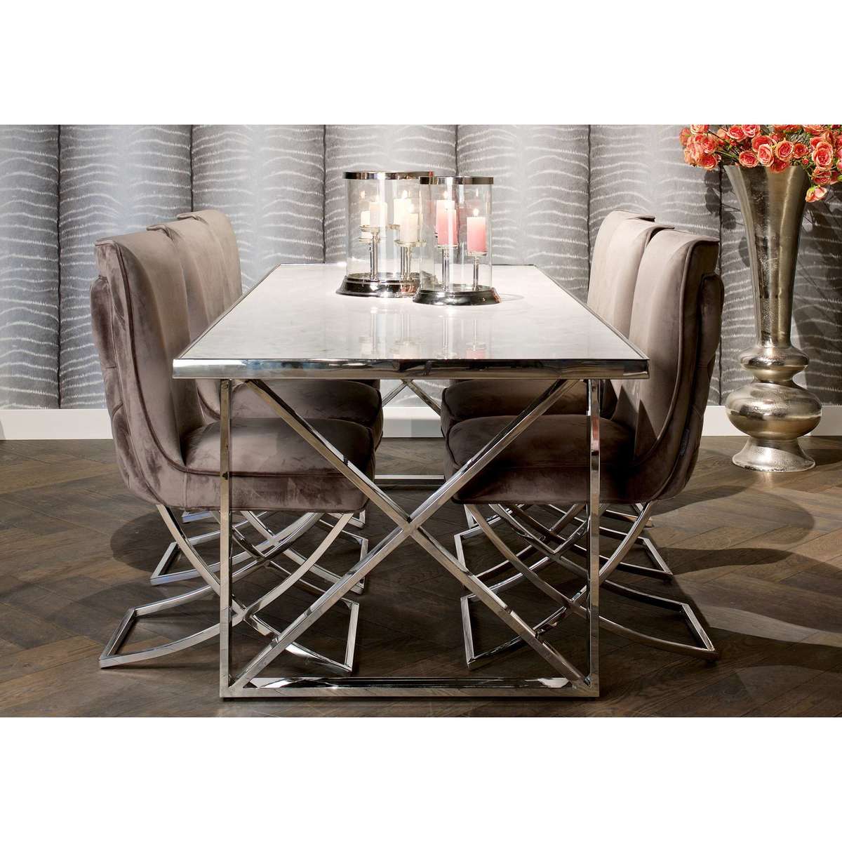 Levanto Velvet Dining Chair – image 5