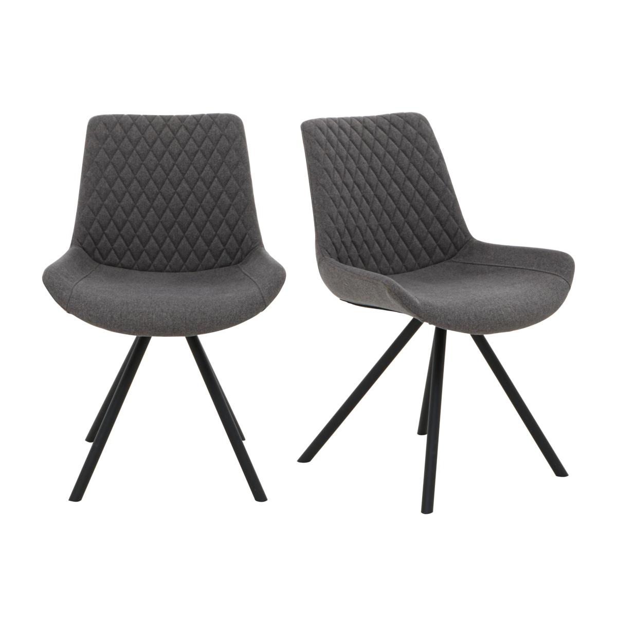Rocket Pair of Dining Chairs - Shadow Grey – image 1