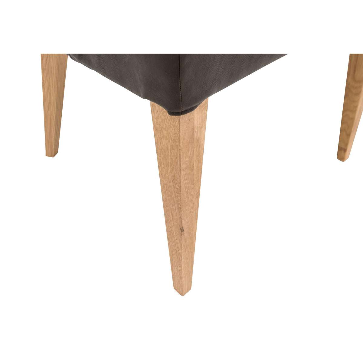 Dorset Pair of Faux Leather Dining Armchairs – image 8