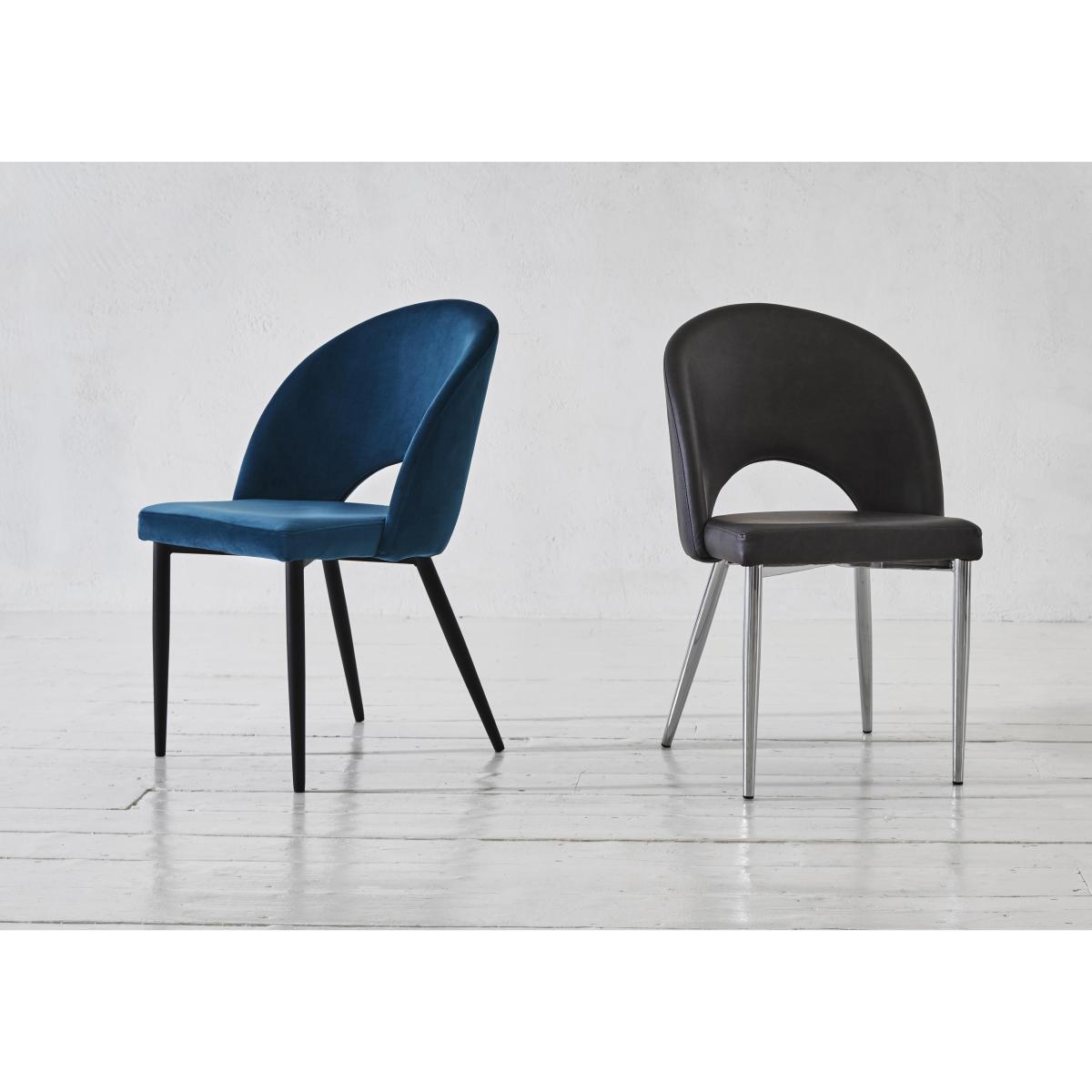 Set of 4 Angelo Fabric Chairs – image 2