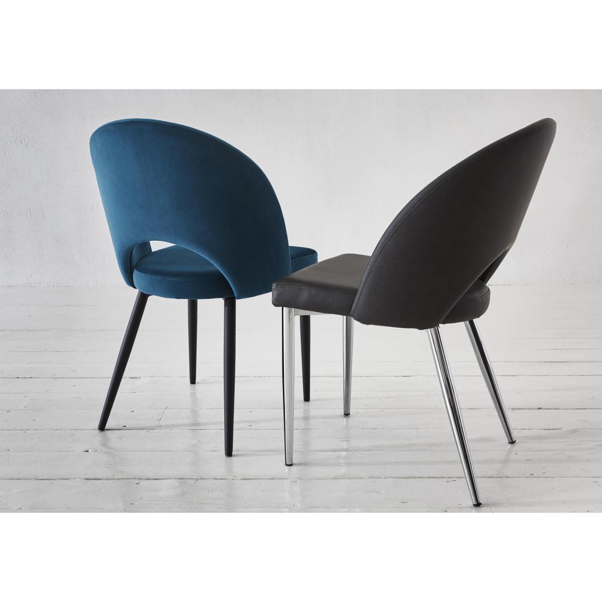 Set of 4 Angelo Fabric Chairs – image 3