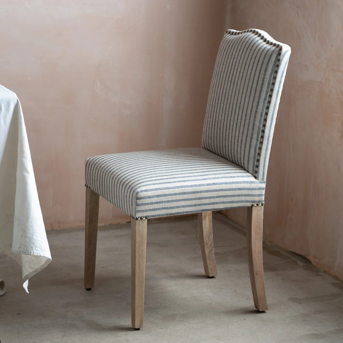 Graham and Green Alba Olive Velvet Dining Chair – image 6