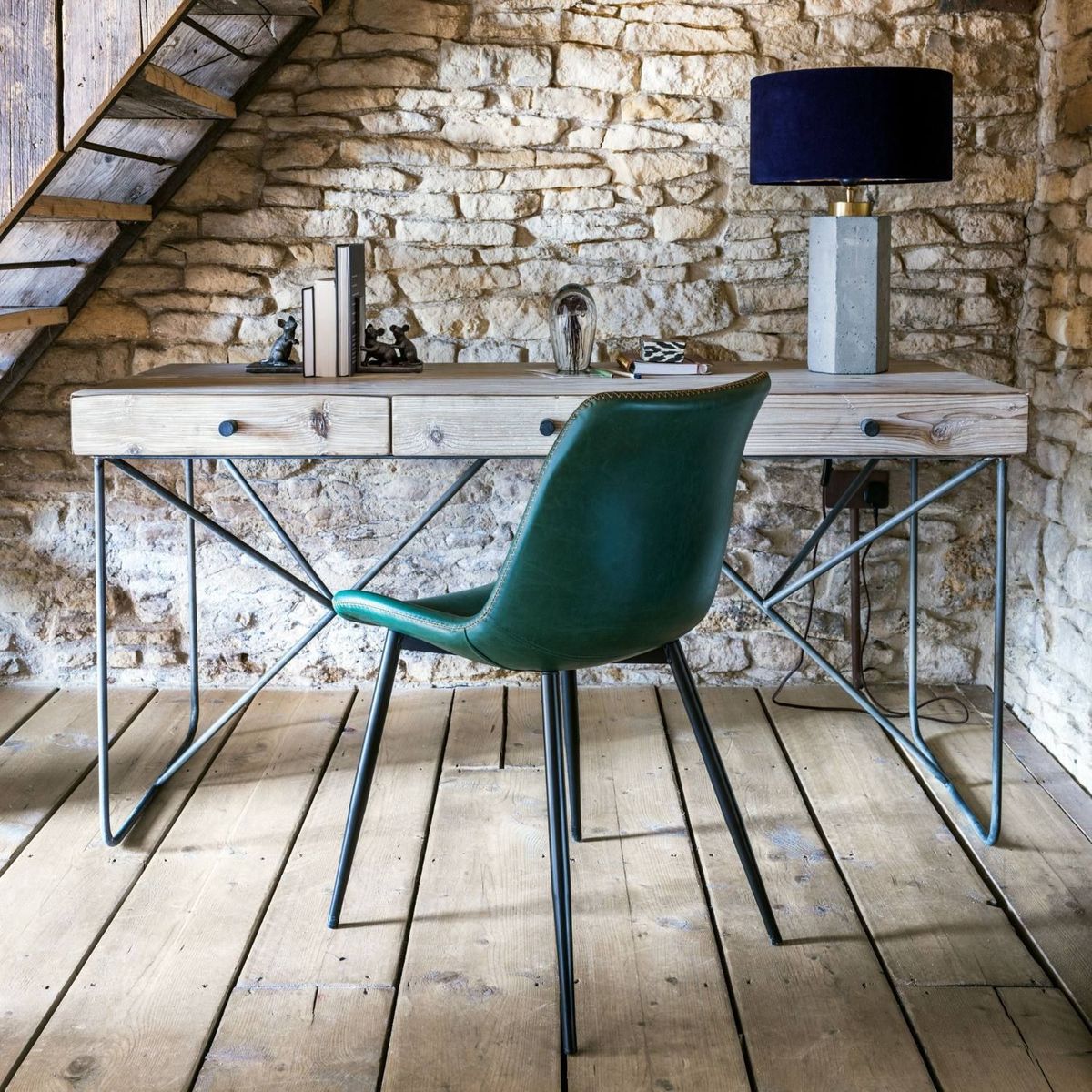 Novak Green Chair – image 2