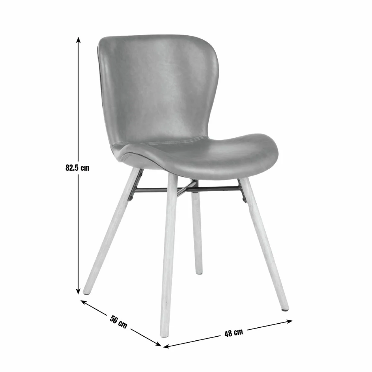 Habitat Etta Pair of Dining Chairs - Copper – image 8