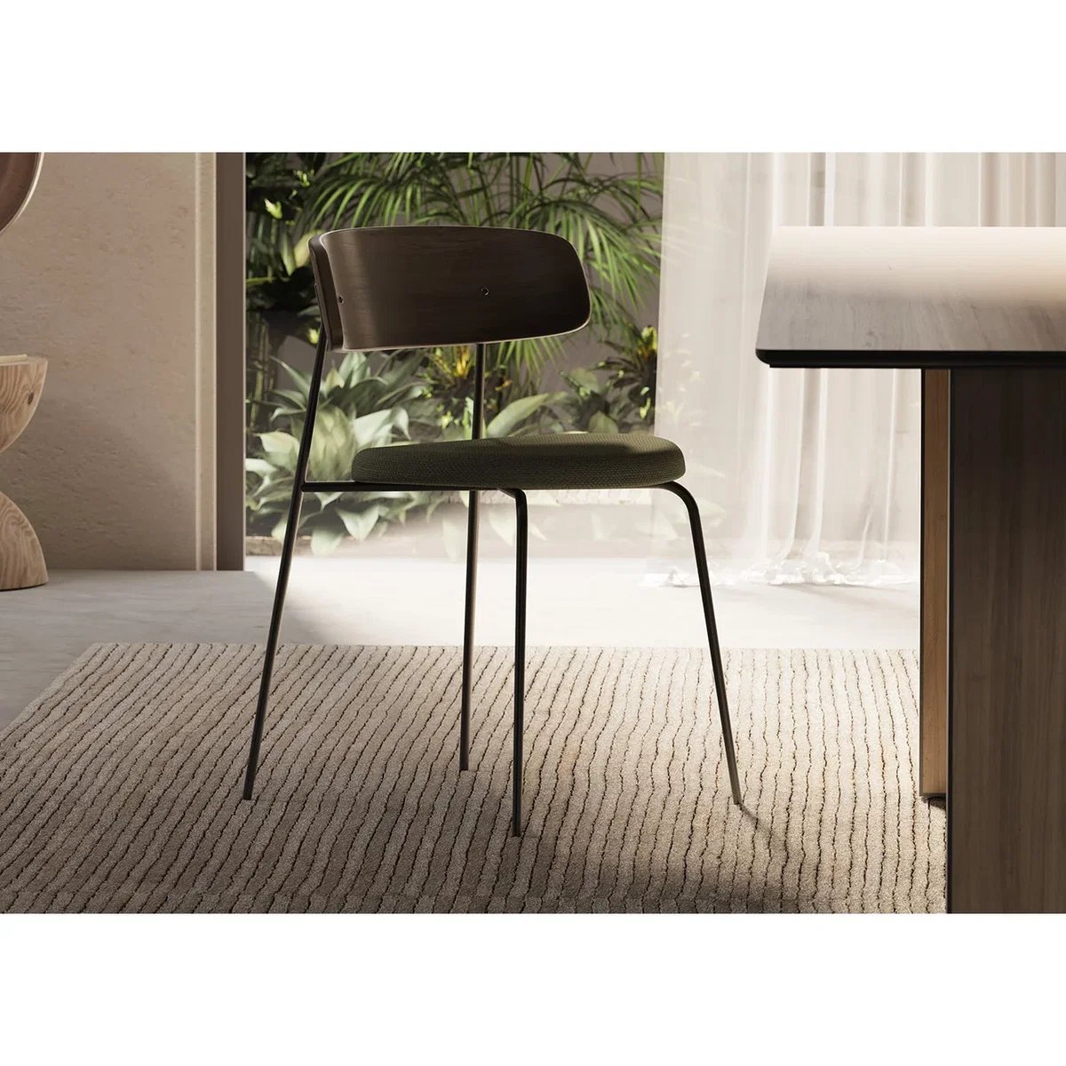 Heal's Cover Metal Chair – image 2