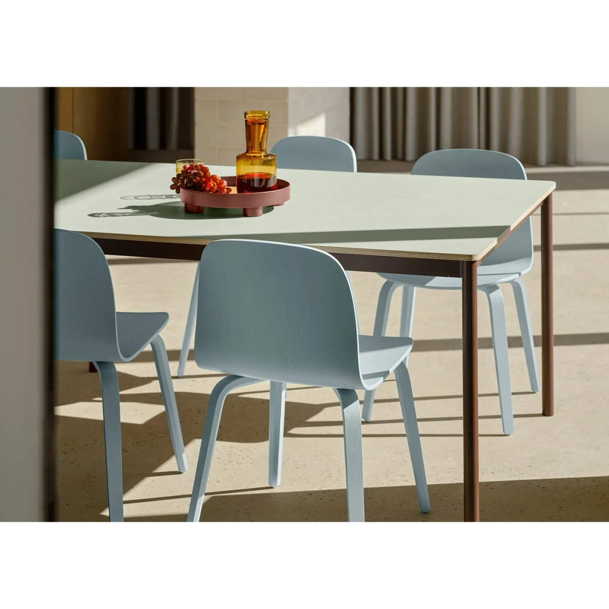 Muuto Visu Chair Wood Base Dusty Green – image 5