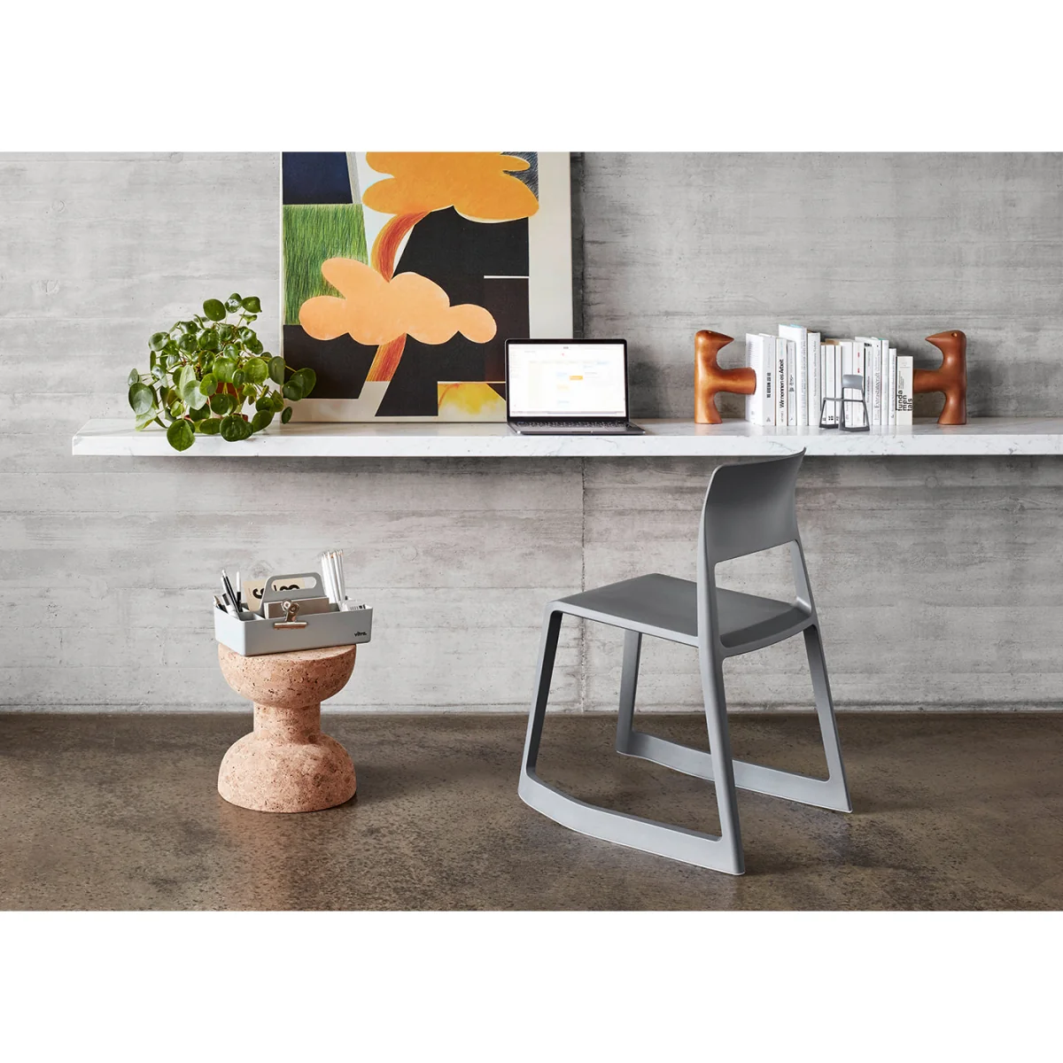 Vitra Tip Ton RE Chair Soft Grey – image 5