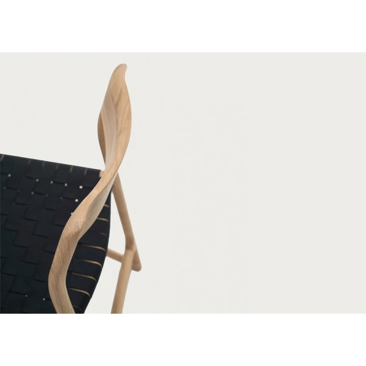 Heal's Fawn Dining Chair Oak & Black – image 11
