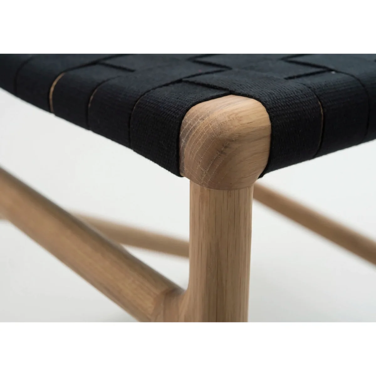 Heal's Fawn Dining Chair Oak & Black – image 12