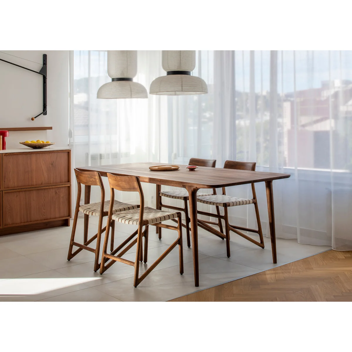 Heal's Fawn Dining Chair Oak & Black – image 13