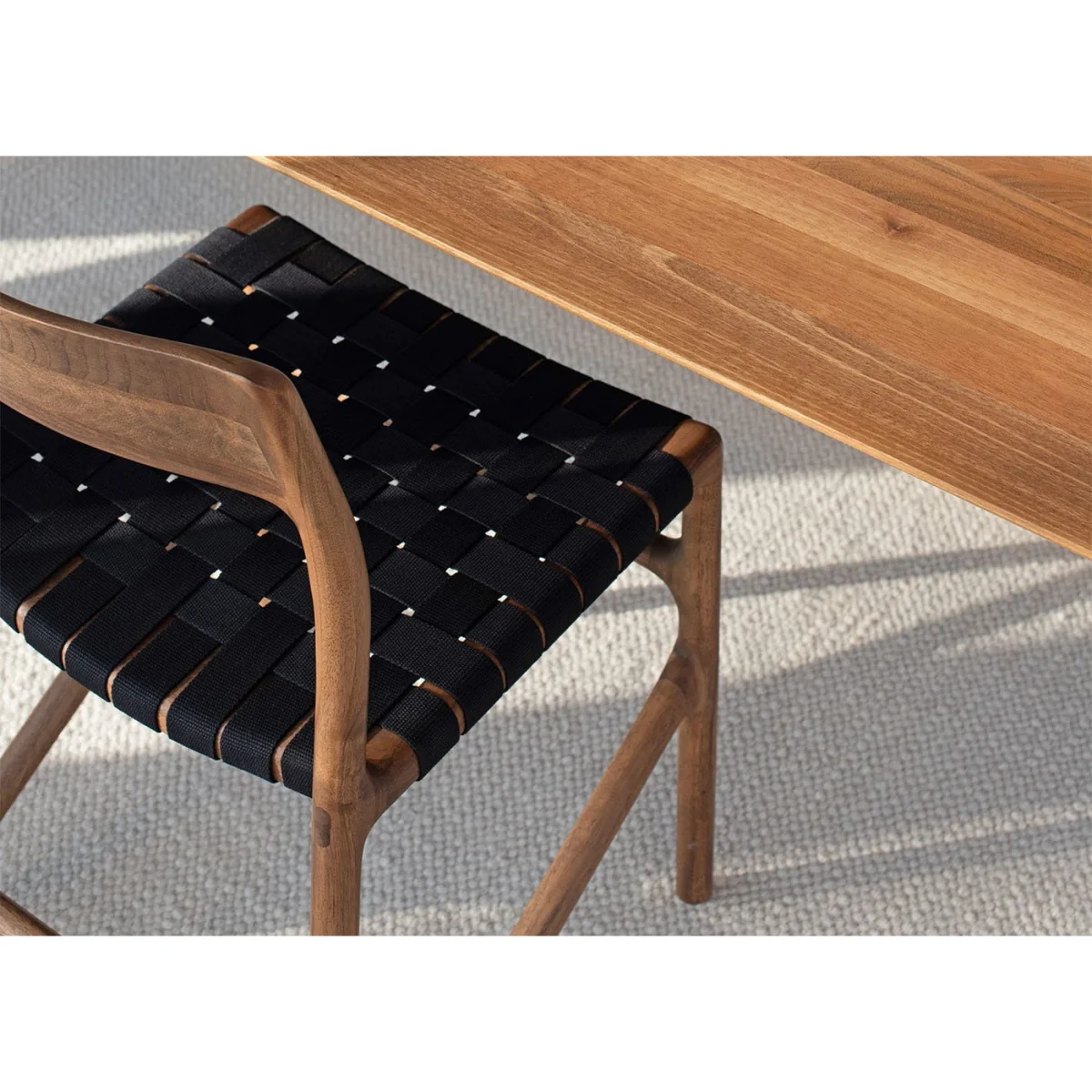 Heal's Fawn Dining Chair Oak & Black – image 17