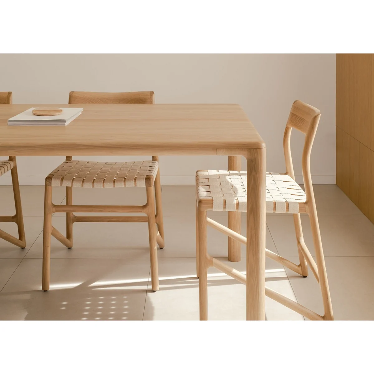 Heal's Fawn Dining Chair Oak & Black – image 8