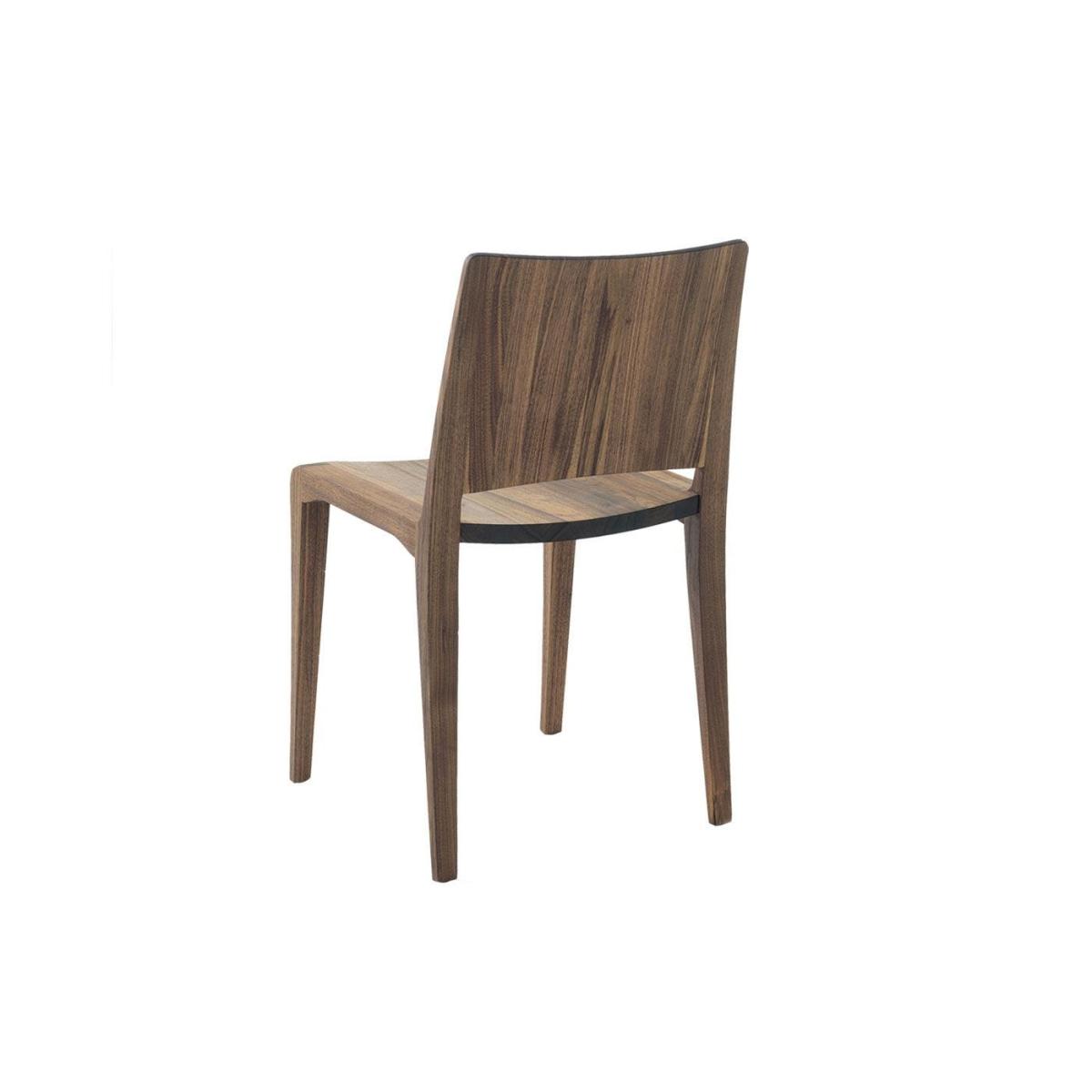 Riva 1920 Voltri 100 Dining Chair Walnut - Heal's UK Furniture – image 4