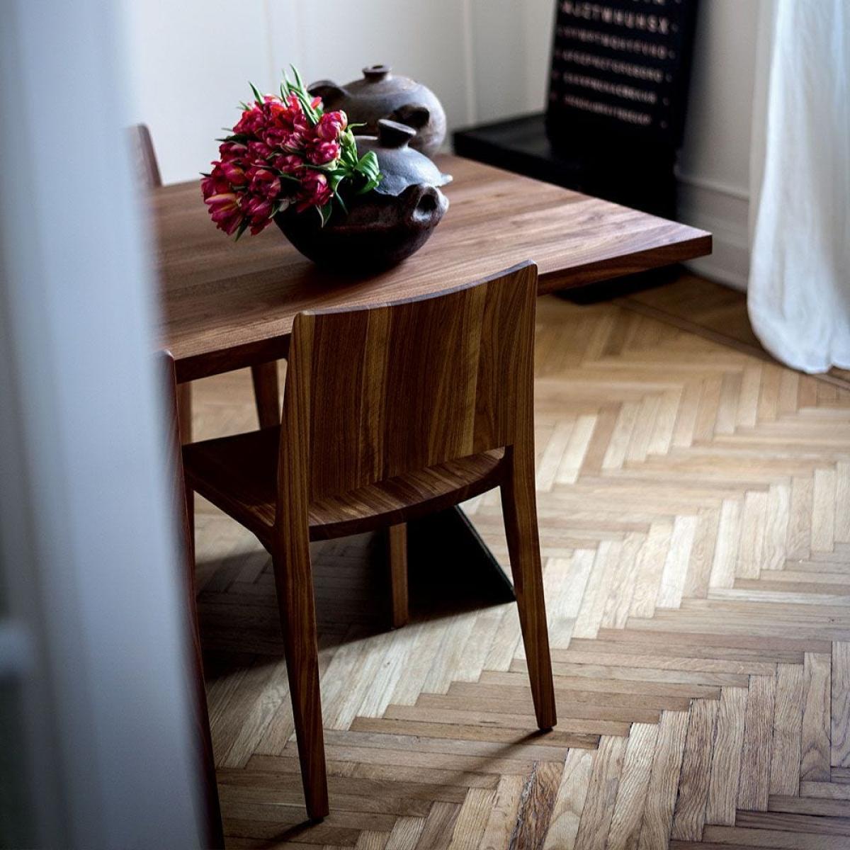 Riva 1920 Voltri 100 Dining Chair Walnut - Heal's UK Furniture – image 5