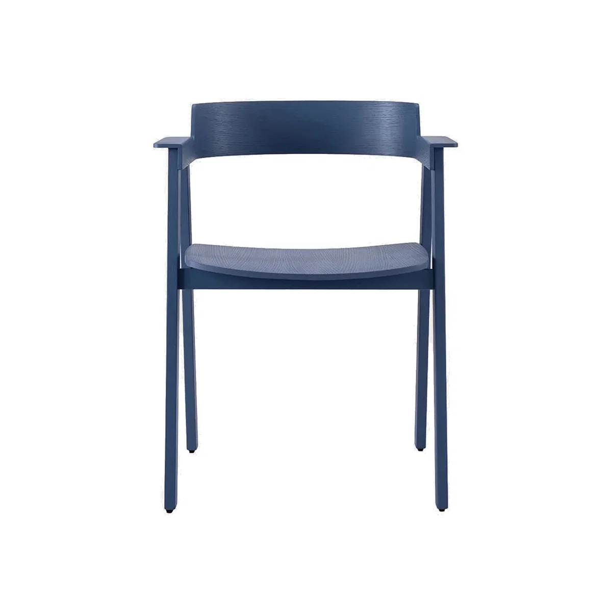 Heal's Flip Dining Chair Oak Blue – image 1