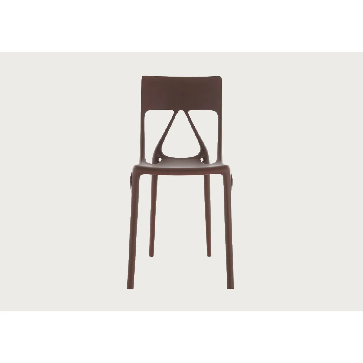 Kartell A.I. Lite Chair Moka Set of 2 – image 2