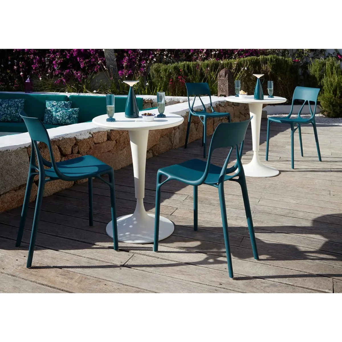 Kartell A.I. Lite Chair Moka Set of 2 – image 8