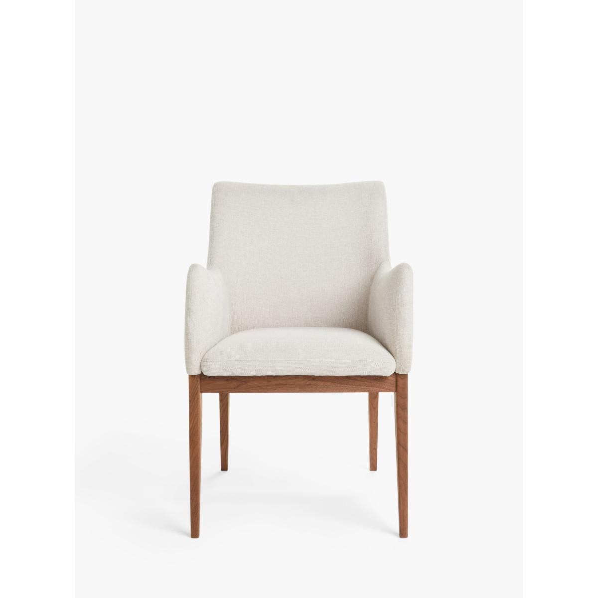 John Lewis Cara Dining Armchair, Natural/American Black Walnut – image 3