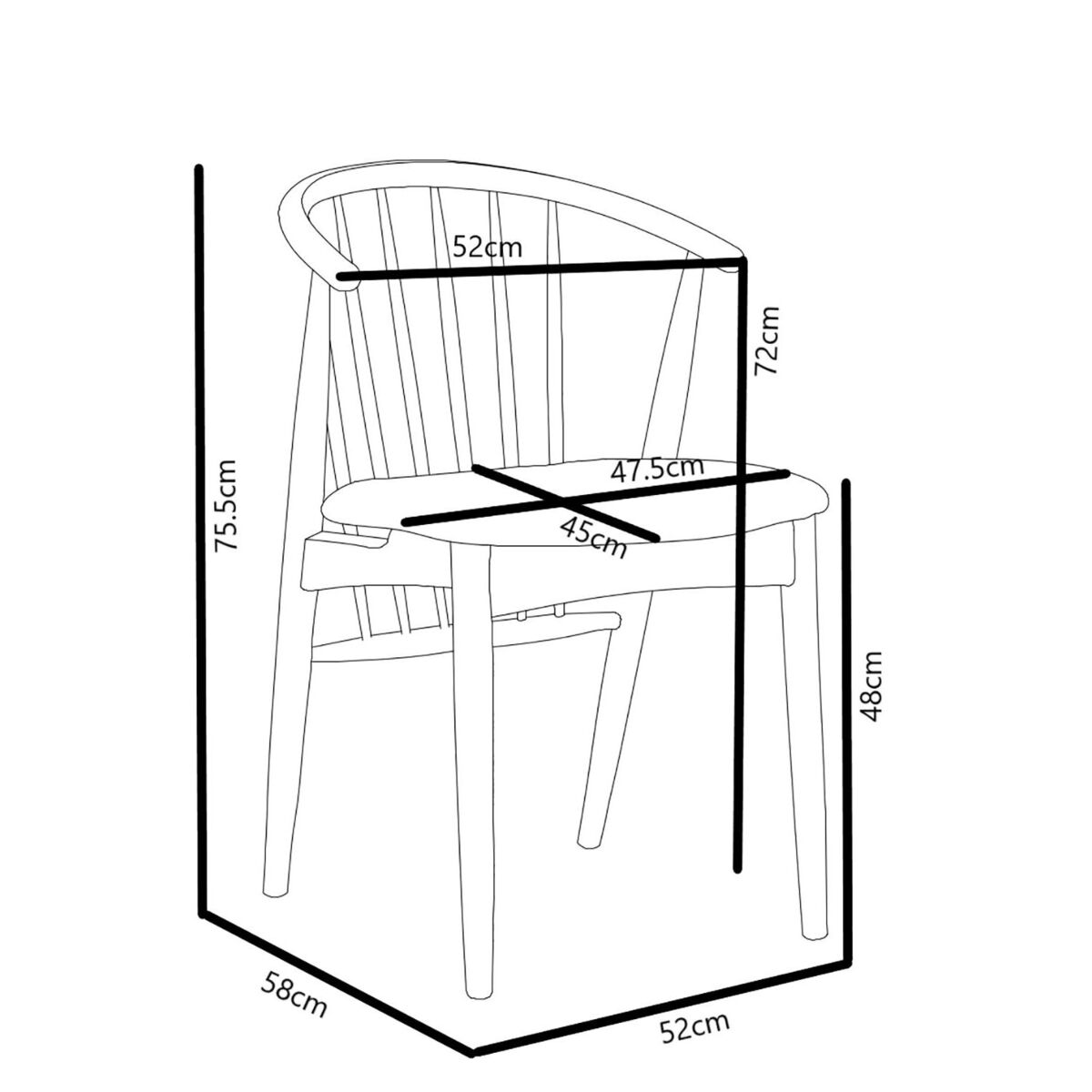 John Lewis & Partners Kinross Dining Chair, FSC Certified (Ash) – image 7