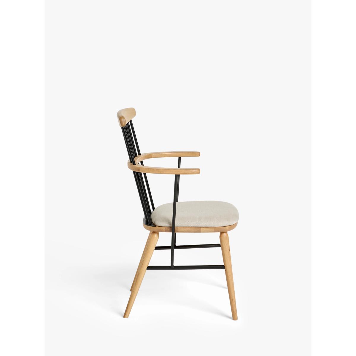 John Lewis Strand High Back Arm Chair, Oak – image 3