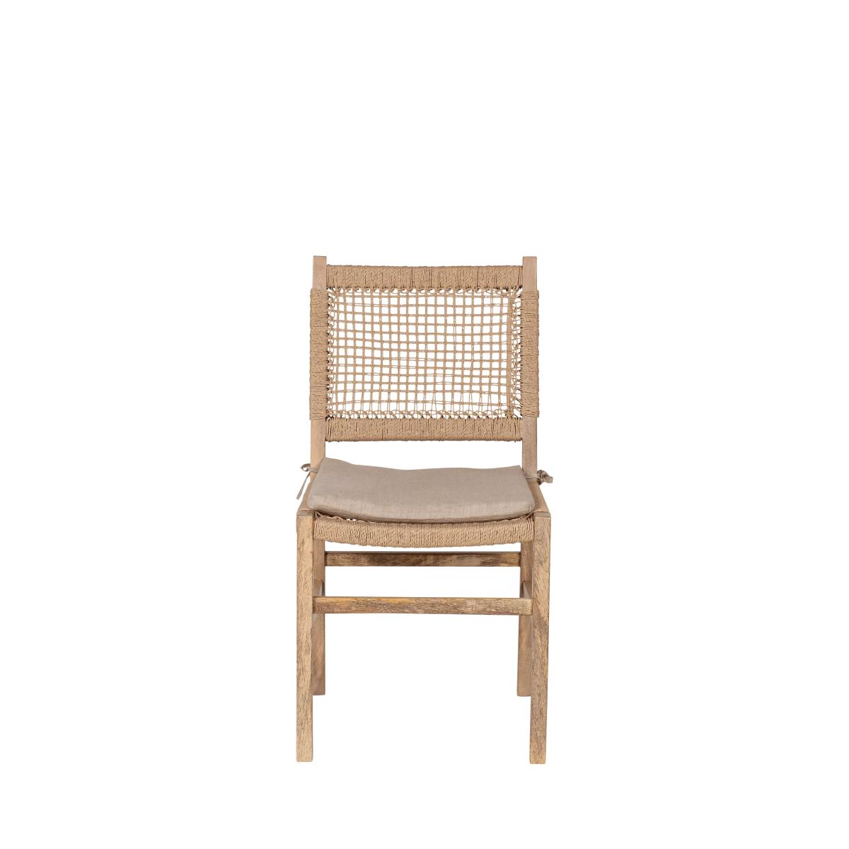 nkuku Aamani Dining Chair, Natural – image 2