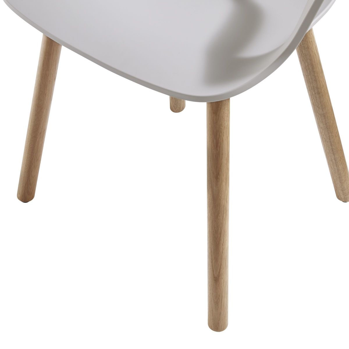 Vitra HAL Armchair, Light Oak Leg, Warm Grey – image 5