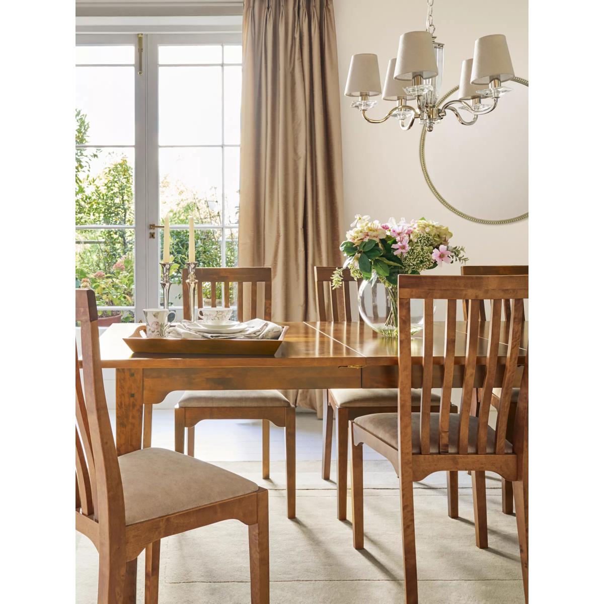 Laura Ashley Garrat Dining Chair, Honey, Set of 2 – image 5