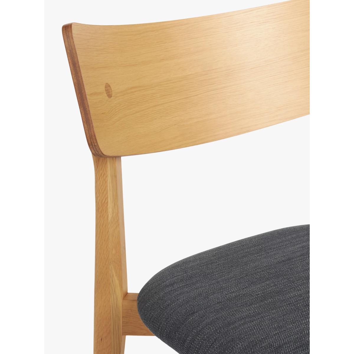 John Lewis ANYDAY Virtue Dining Chair, Set of 2, Oak – image 5