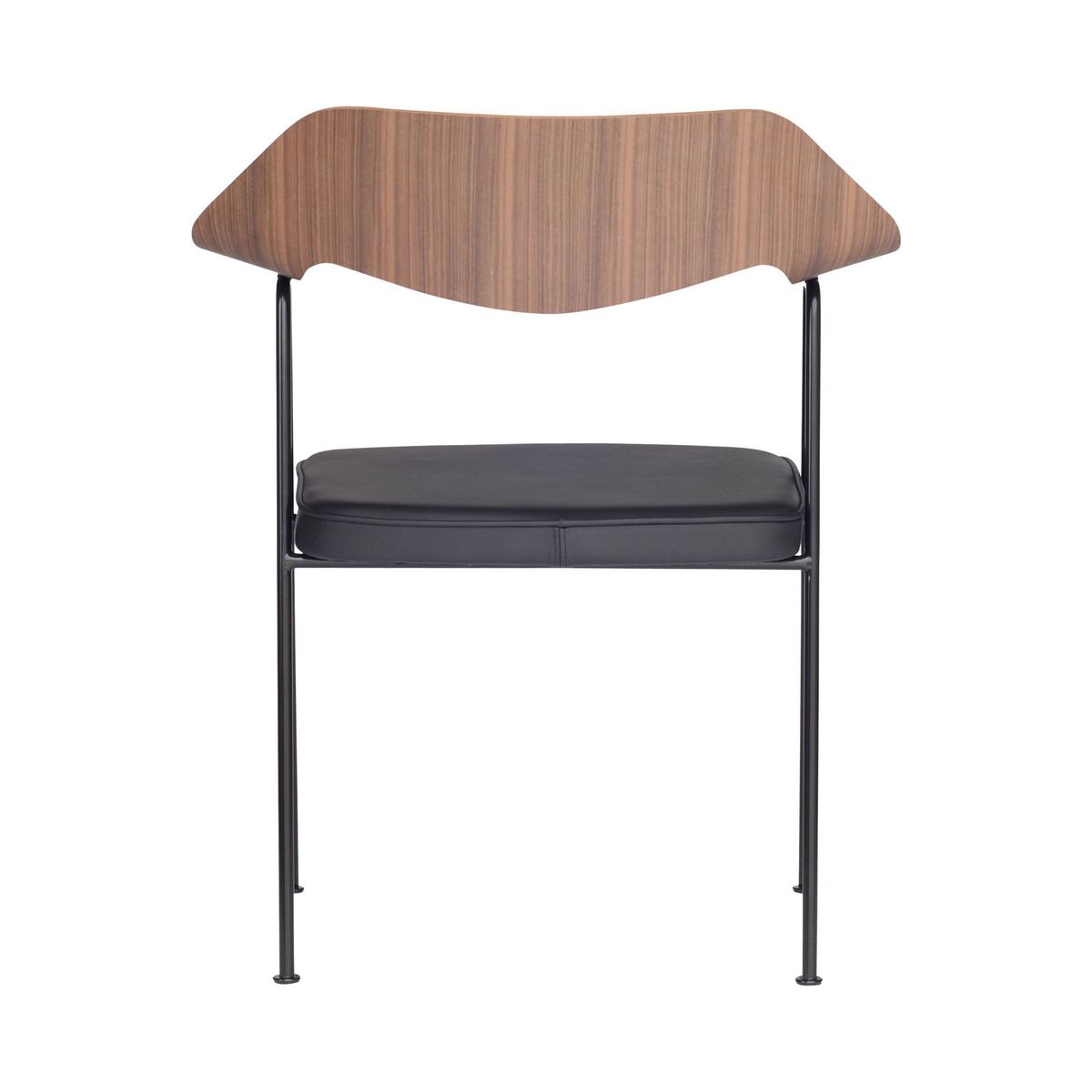 Case Robin Day 675 Chair, Walnut/Black – image 2