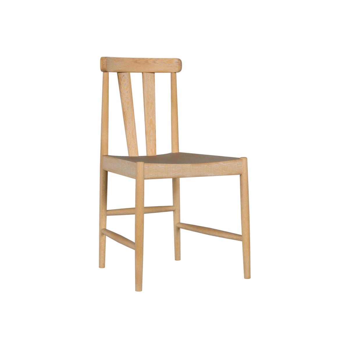 Laura Ashley Braystone Dining Chairs, Set of 2, Washed Oak – image 1