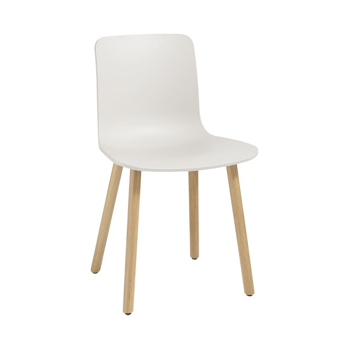Vitra HAL Chair, Light Oak Leg, Warm Grey – image 1