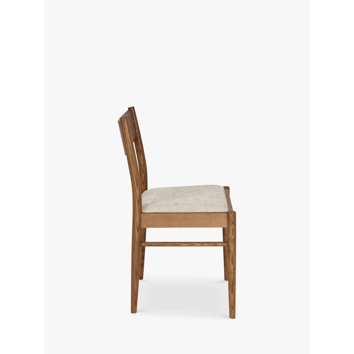 ercol for John Lewis Bellingdon Upholstered Dining Chair Vintage Ash – image 4