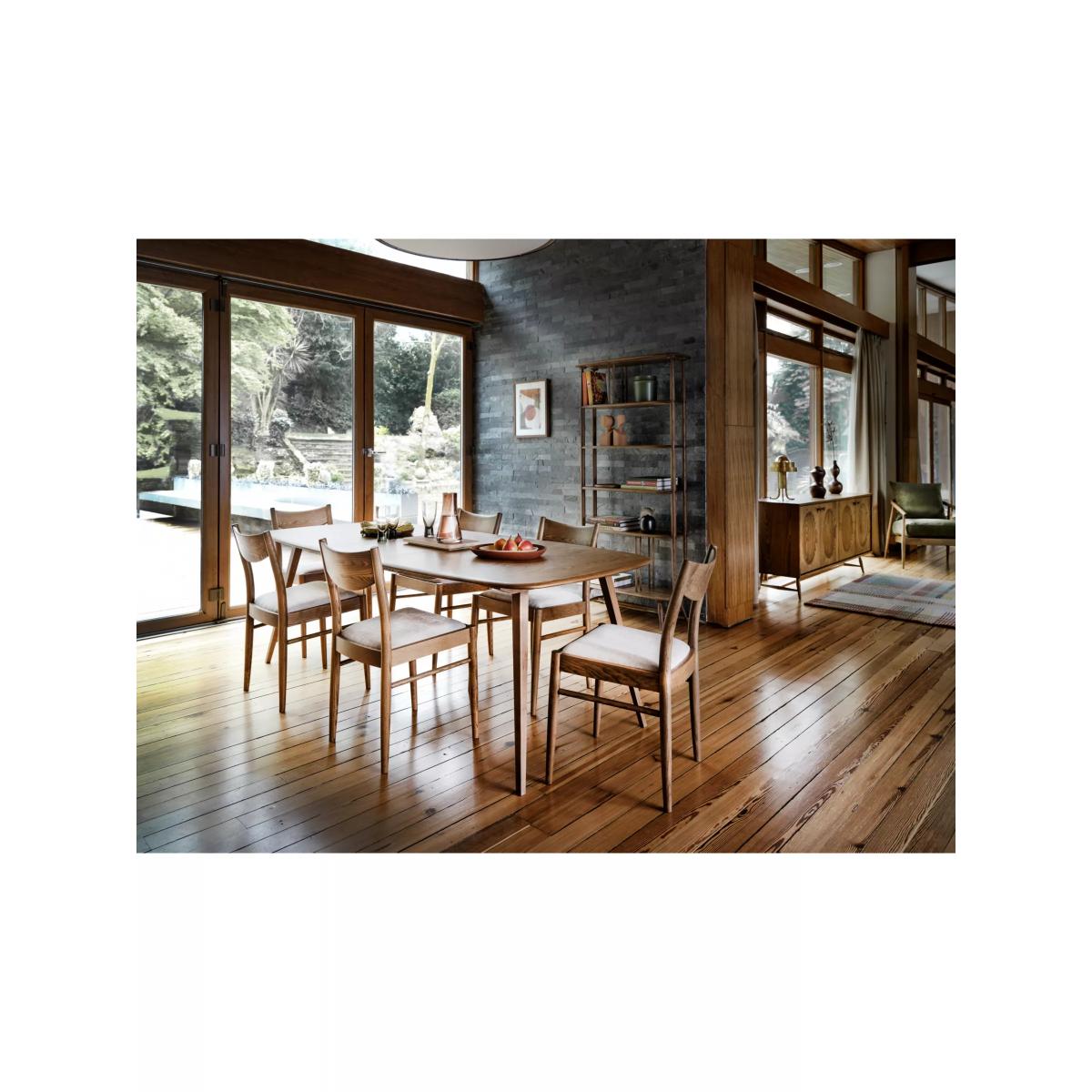 ercol for John Lewis Bellingdon Upholstered Dining Chair Vintage Ash – image 5