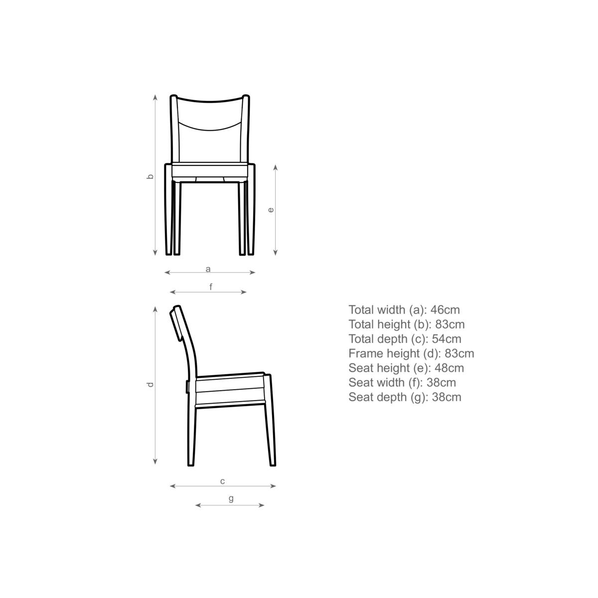 ercol for John Lewis Bellingdon Upholstered Dining Chair Vintage Ash – image 7