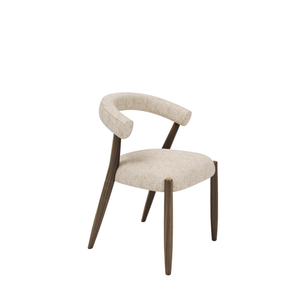 John Lewis Odell Dining Chair, Smoked Oak Leg – image 2