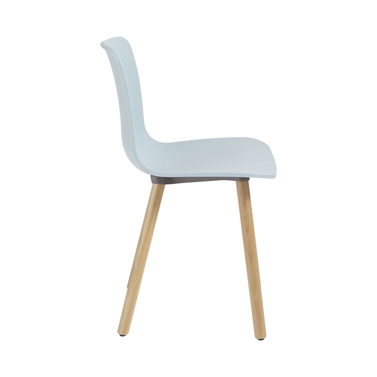 Vitra HAL Chair, Light Oak Leg, Ice Grey – image 4